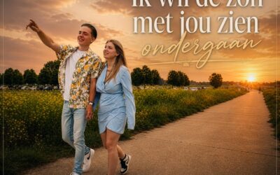Ik wil de zon met jou zien ondergaan, de nieuwe single van Dinand Rutgers